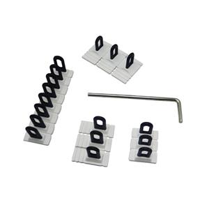 چسبونک صافکاری بدنه خودرو مدل قطاری کد YP-05  مجموعه 18 عددی 
