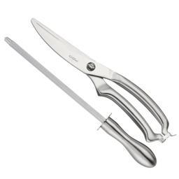 چاقو تیزکن و قیچی اشپزخانه جی فی نی مدل N30 مجموعه 2 عددی