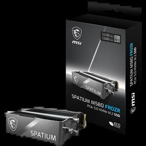 اس اس دی اینترنال ام اس آی مدل SPATIUM M580 PCIe 5.0 NVMe M.2 FROZR ظرفیت 4 ترابایت