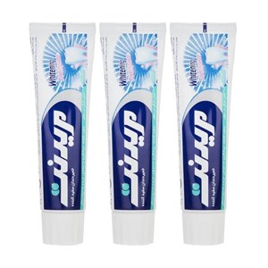 خمیر دندان مریدنت مدل Whitening وزن 130 گرم بسته 3 عددی