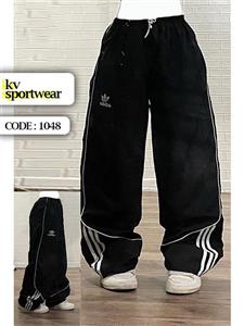 شلوار بگ اسپرت زنانه adidas کد 001