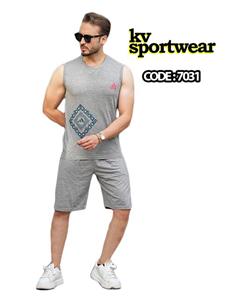 ست حلقه ای شلوارک اسپرت مردانه adidas کد 002