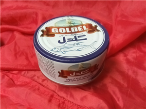 کنسرو ماهی تن در روغن گیاهی گلدل - 180 گرم بسته 24 عددی