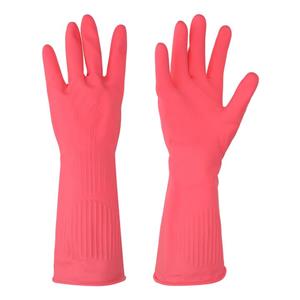 دستکش نظافت رز مریم مدل ساق کوتاه سایز S