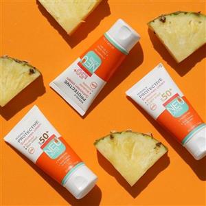 کرم ضد آفتاب نئودرم SPF50 رنگی مناسب پوست نرمال تا خشک 50 میل-بژ روشن