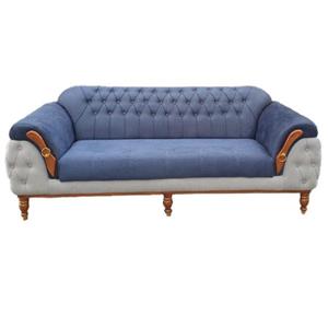 مبل راحتی 3 نفره مدل چستر ونیز دورنگ