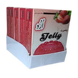 پودر ژله توت فرنگی اُرُد - 100 گرم بسته 5 عددی