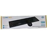 کیبرد مدل WIRED KEYBOARD/MOUSE OM-KM2100 