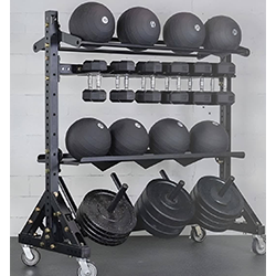 رک مرکب ۲ طرفه چرخدار کد 007