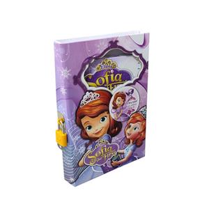 دفترچه خاطرات پیکسل مدل قفل دار طرح صوفیا کد 0016
