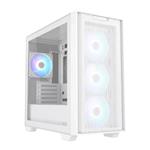 کیس گیمینگ ایسوس سفید مدلASUS A21 PLUS ARGB White Mid-Tower Gaming Case