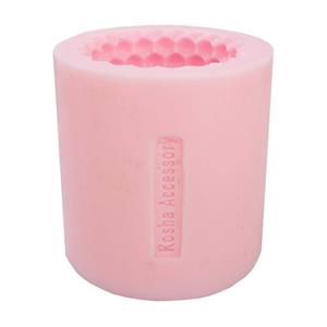 قالب شمع کوشا اکسسوری مدل استوانه مرواریدی -