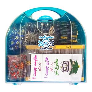 رنج کامل خازن و مقاومت مدل NIMANKIT بسته 1375 عددی