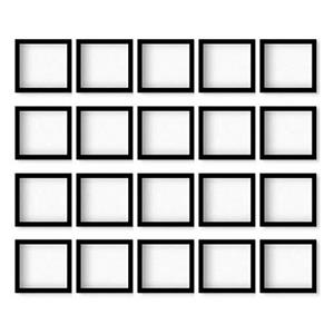 قاب عکس بکلیت مدل 40x40-215 مجموعه 20 عددی