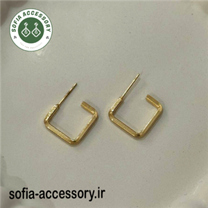 گوشواره میخی مربع کد 228