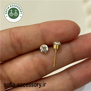 گوشواره میخی الماس کد 236