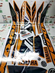 ارم (برچسب) بدنه کامل موتور یاماها ایروکس و طرح ایروکس و nvx اتاق جدید نیوفیس 