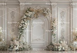 بک گراند آتلیه عکاسی عروس شماره 196