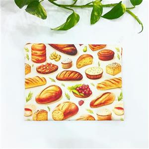 کیسه نگهداری نان پارچه ای سه لایه زیپ دار-فلامنت - ( مخصوص یخچال و فریزر)