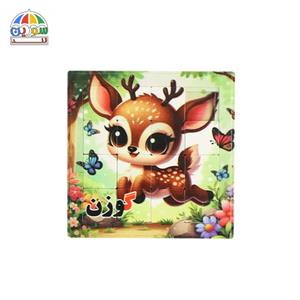 قیمت و خرید جدول هوش آموزش حرف گ با کلمه گوزن کد66