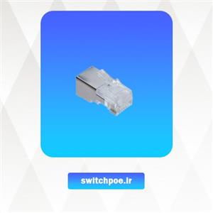 سوکت شبکه انکاتک مدل CAT7 STP RJ45 (بسته 100 عددی)