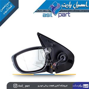 آینه بغل تاشو برقی(فولدینگ)چپ پژو 207  کروز