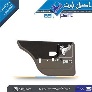 رودری عقب چپ(مخمل بژ )پارس Elx کد33