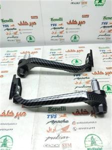 هندگارد (محافظ) سر دسته فرمان انواع موتورسیکلت تمام فلز رنتال cnc