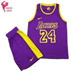 ست رکابی شلوارک بچه‌گانه LAKERS کد 402859