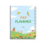 پلنر آ۵ روزانه my planner آبرنگ