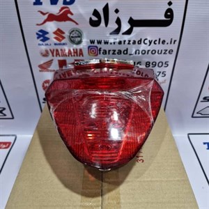 چراغ خطر عقب کامل موتور tvs راکس جدید  
