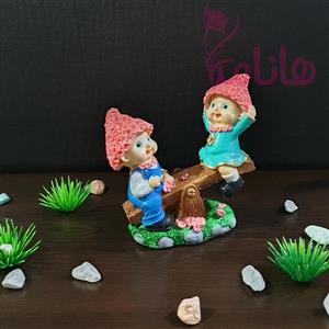 مجسمه دختر پسر دکوری کد 1121