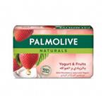 صابون پالمولیو 170 گرم رایحه آب توت فرنگی و ماست | Palmolive soap yogurt & fruits