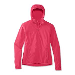 بادگیر ورزشی زنانه بروکس Brooks Canopy Jacket O صورتی شبرنگی