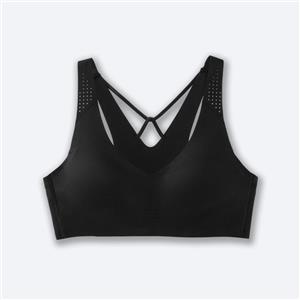 نیمتنه ورزشی بروکس Brooks Dare V NECK Run Bra مشکی