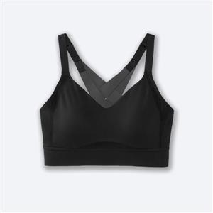 نیمتنه ورزشی بروکس Brooks Interlace run bra مشکی