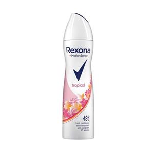 اسپری ضد تعریق رکسونا زنانه 200 میل – همراه با ماندگاری 48 ساعته – Rexona motionsense Tropical