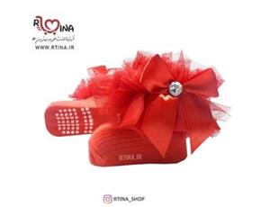 جوراب لب تور نوزادی