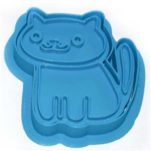 کاتر شیرینی پزی مدل گربه ک C13