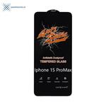 محافظ صفحه نمایش(گلس)  Iphone 15promax مدل Anti Static