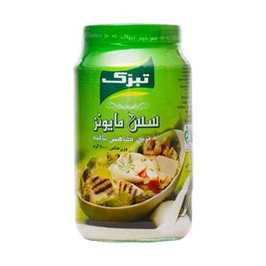 سس مایونز با چربی کاهش یافته تبرک - 900 گرم