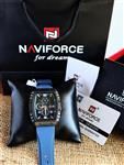 ساعت مردانه مارک ناویفورس مدل naviforce 8025موتور ژاپن سه موتور فعال بند پیو ضد اب به همراه پک اصلی