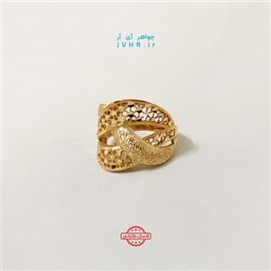 انگشتر طلاروس زنانه اصل کد 122