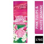 دانه خوشبوکننده لباس لنور 176 گرم رایحه لاله صورتی و یاس سفید | Lenor pink tulips & white jasmine