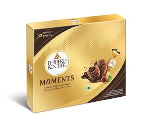 شکلات فندق کریسپی فررو روشر باکس 32 عددی | Ferrero rocher moments