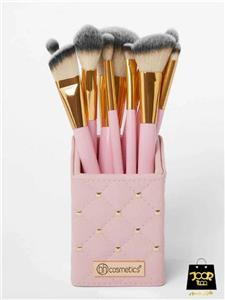 ست براش 12عددی به همراه استند مکعبی بی اچ کازمتیکس کد 105  