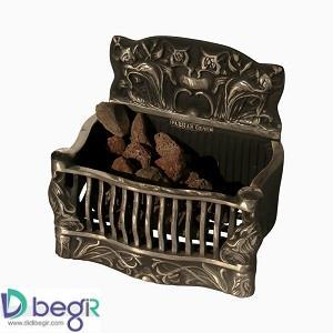 منقل چدنی شومینه کد 402