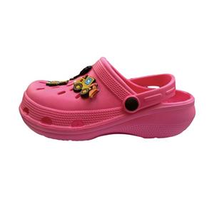 صندل دخترانه مدل جلوبسته استیکردار