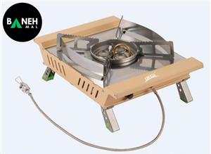 اجاق گاز شلنگ دار سفری پایه دار 3 شعله BRS-35A 