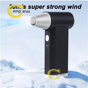 جت فن شارژی همه کاره ویولت فن VIOLENT FAN L8 چراغ قوه دار 